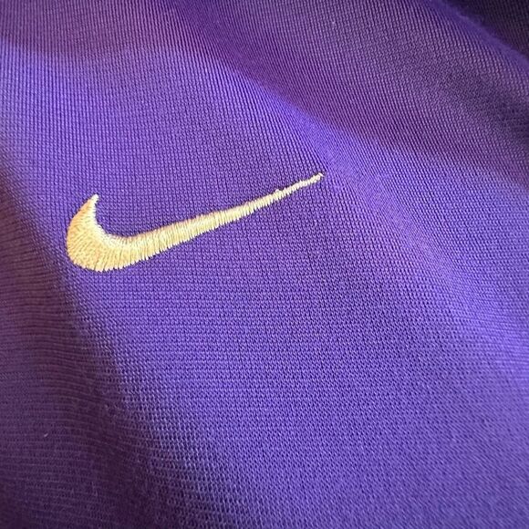 Nike UW Washington Huskies Zip up Jacket Purple and Tan | Women Size Large - Picture 8 of 16